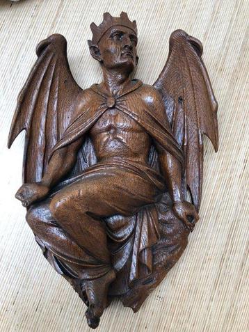 Plaquette - Lucifer of Satan - 39 cm - Eik