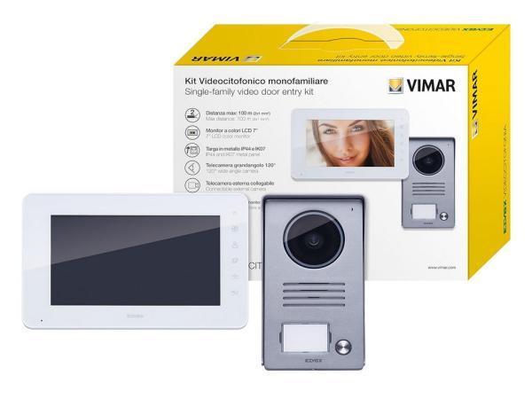 Veiling - Vimar K40910 videotelefoon, Audio, Tv en Foto, Videobewaking, Gebruikt