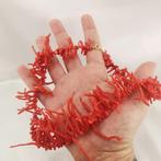 Koraal - Zilver - Halsketting - ambachtelijke productie