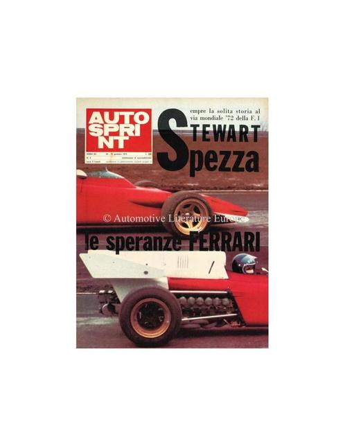 1972 AUTOSPRINT MAGAZINE 4 ITALIAANS, Boeken, Tijdschriften en Kranten, Ophalen of Verzenden