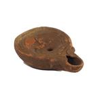 Oud-Romeins Terracotta Hondvormige olielamp - 0 mm