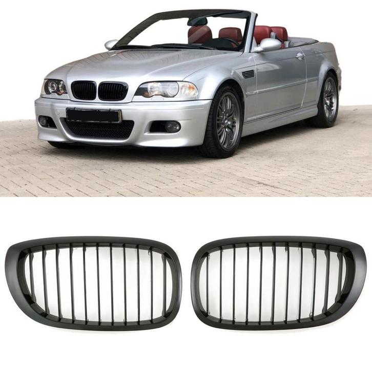 Sportieve Grille geschikt voor BMW 3-Serie E46 Coupe en Cabr, Auto diversen, Auto-accessoires, Verzenden