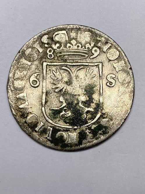 Nederland, Nijmegen Rijderschelling 1689  (Zonder, Postzegels en Munten, Munten | Nederland