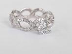 Bague de fiançailles - 18 carats Or blanc - 1.50ct. tw.