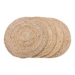 Set van 4 placemats Bombay jute | House Nordic, Verzenden