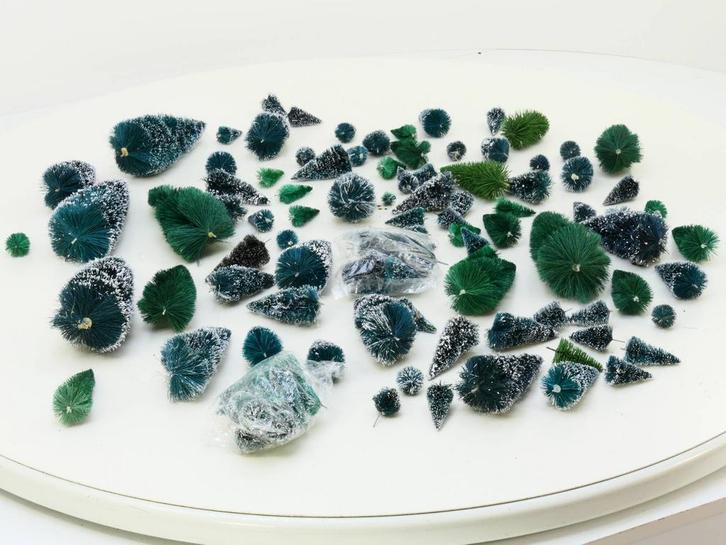 Schaal H0 Assortiment bomen #1808 (Aanbiedingen), Hobby en Vrije tijd, Modeltreinen | H0, Overige typen, Gebruikt, Overige merken