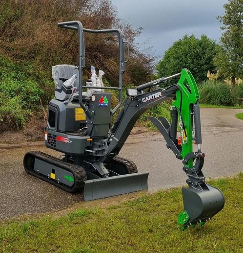 Carter CT12-U 1.2 ton minigraver/minigraafmachine/yanmar, Articles professionnels, Machines & Construction | Grues & Excavatrices