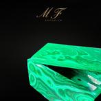 Boîte en malachite naturelle du Congo de la plus haute, Collections, Minéraux & Fossiles