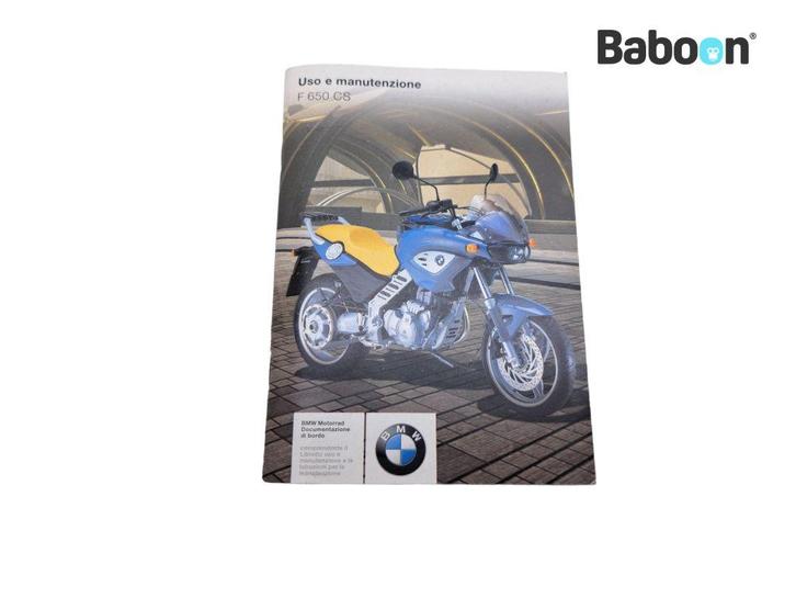 Instructie Boek BMW F 650 CS Scarver (F650CS 02-04) Italian, Motoren, Onderdelen | BMW, Gebruikt, Verzenden