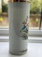 Antieke Chinese Famille Rose Hoedenstand Vaas - Porselein -, Antiek en Kunst
