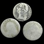 Frankrijk. Louis XV (1715-1774). 1/10 Écu (lote de 3