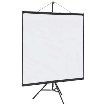 vidaXL Projectiescherm met statief 81 inch 1:1, Verzenden
