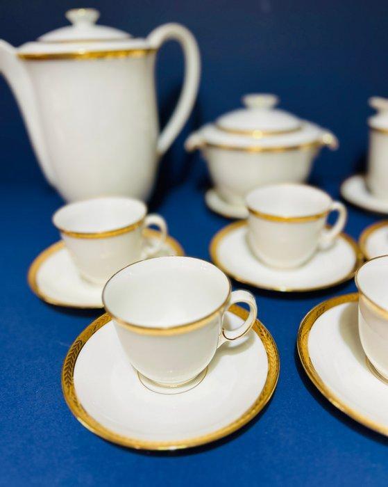 L. Bernardaud & C° - Koffie- en theeservies (17) - Fijn, Antiquités & Art, Antiquités | Meubles | Tables