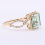 Zonder minimumprijs - Ring - 14 karaat Geel goud - 2.14ct.