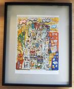 James Rizzi (1950-2011) - Pop Art - the proud valley (1986), Antiek en Kunst