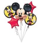 Mickey Mouse Helium Ballonnen set 5 delig, Verzenden