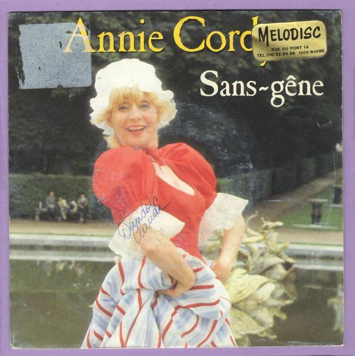 Annie Cordy – Sans-gêne / Chants Révolutionnaires (7-Vinyl-, Cd's en Dvd's, Vinyl Singles, Ophalen of Verzenden