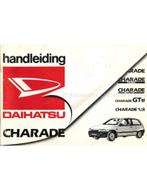 1992 DAIHATSU CHARADE INSTRUCTIEBOEKJE NEDERLANDS, Auto diversen, Handleidingen en Instructieboekjes