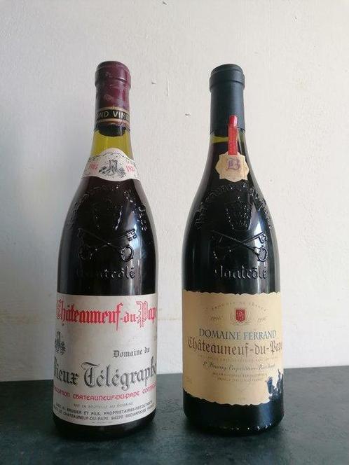 1985 Domaine du Vieux Télégraphe La Crau & 1996 Ferrand, Verzamelen, Wijnen