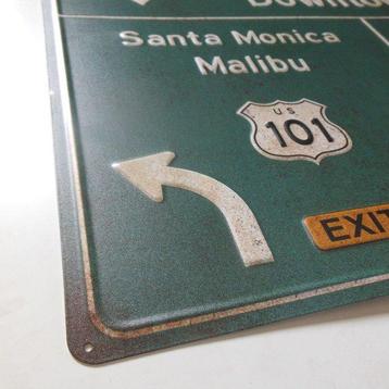 Panneau routier/de signalisation - Los Angeles - Tôle