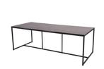 4 Seasons Outdoor Quatro tafel met HPL blad dark grey 220 cm, Nieuw