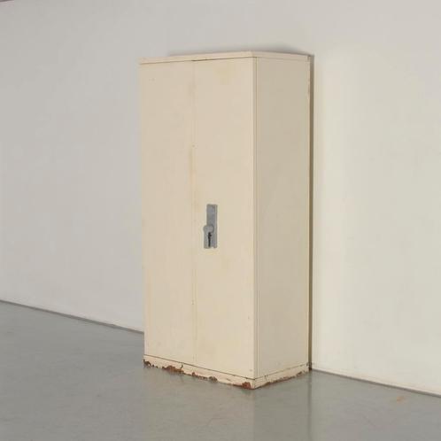 Officenow kluis, creme, 192 x 93 cm, incl. 4 legborden, *..., Huis en Inrichting, Kasten | Roldeurkasten en Archiefkasten, Gebruikt