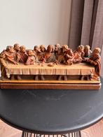 Figuur - Het laatste avondmaal - 26,5 cm - Hout, Antiek en Kunst
