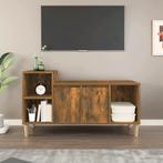 vidaXL Tv-meubel 100x35x55 cm bewerkt hout gerookt, Nieuw, Verzenden