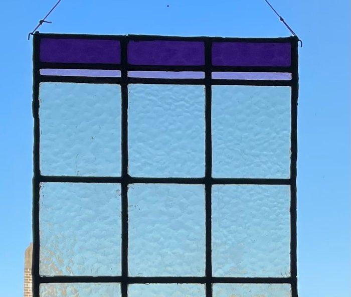 Glas-in-loodraam - 1950-1960, Antiek en Kunst, Kunst | Designobjecten