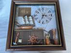 Maritieme objecten - Vintage maritiem schilderij, horloge, Antiek en Kunst, Curiosa en Brocante