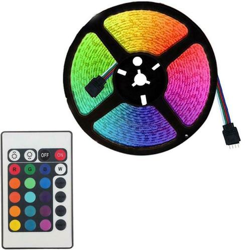 LED Strip RGB - 25 meter - complete set - type 5050 - 60 Le, Huis en Inrichting, Lampen | Overige, Ophalen of Verzenden