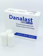 Danalast elastisch fixatiewindsel 6 cm x 4m - Doos 20 Stuks, Nieuw, Ophalen of Verzenden