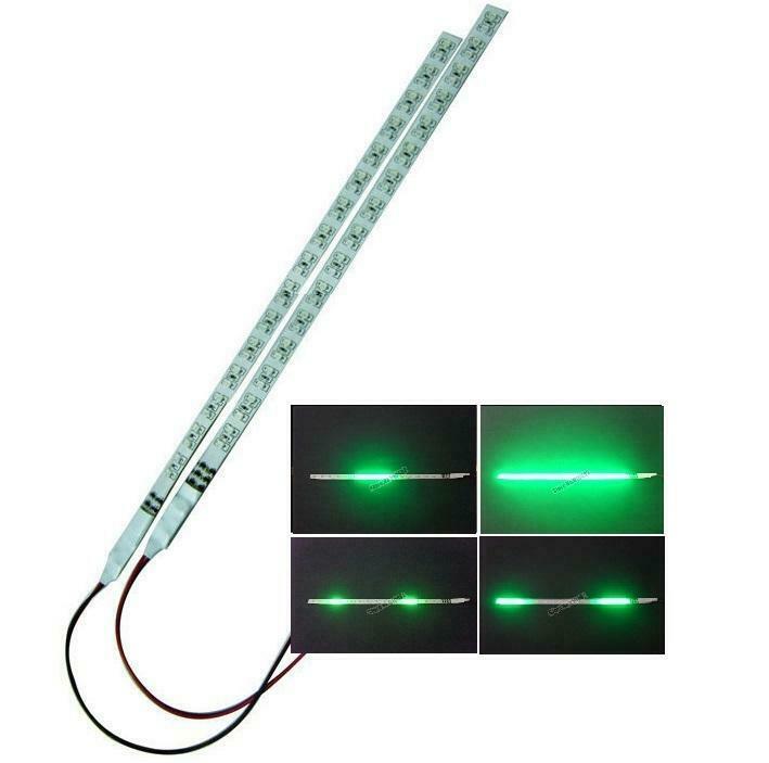 LED Knight Rider strip - GROEN - 30 cm - 12 volt, Auto-onderdelen, Verlichting, Verzenden