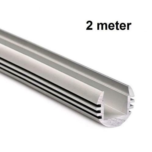 LED Profiel 2 meter - rond, Doe-het-zelf en Bouw, Metalen, Verzenden