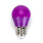 LED Lamp E27 4W | Paars - Exclusief stekker, Tuin en Terras, Buitenverlichting, Nieuw, Overige materialen, Verzenden