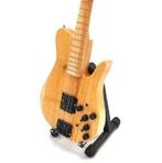 Miniatuur Fodera basgitaar met gratis standaard, Verzenden, Nieuw, Beeldje, Replica of Model