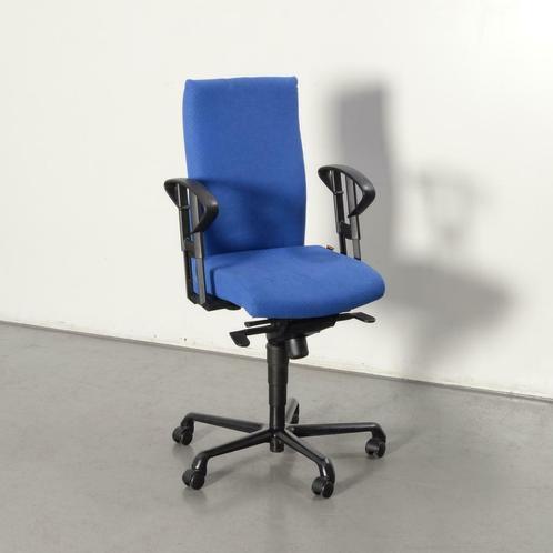 Sitag bureaustoel, blauw, 2D armleggers, Huis en Inrichting, Bureaus, Gebruikt, Ophalen of Verzenden