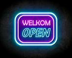 WELKOM OPEN neon sign - LED neon reclame bord, Verzenden