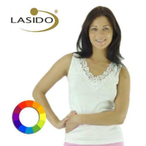Kanten hemden zonder mouw | 15 kleuren! Groothandel Lasido, Vêtements | Femmes, Blouses & Tuniques, Envoi
