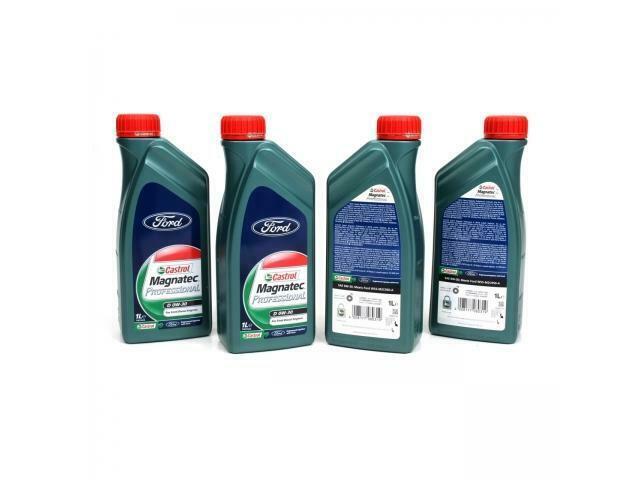 4x 1 liter ORIGINEEL Ford CASTROL Motorolie Olie D 0W30 Magn, Auto diversen, Overige Auto diversen, Ophalen of Verzenden