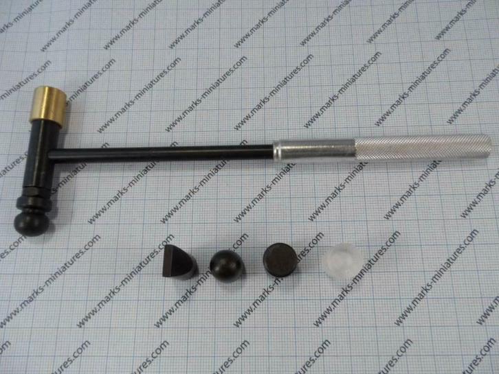 Hamer met 6 verwisselbare koppen, Hobby en Vrije tijd, Modeltreinen | Overige schalen