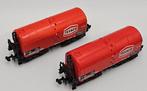 Minitrix N - 13592 - Modeltrein goederenwagon (2) - Twee, Hobby en Vrije tijd, Nieuw