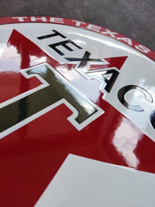 Texaco The Texas Company USA Gas Station - Reclamebord -, Antiek en Kunst, Antiek | Wandborden en Tegels