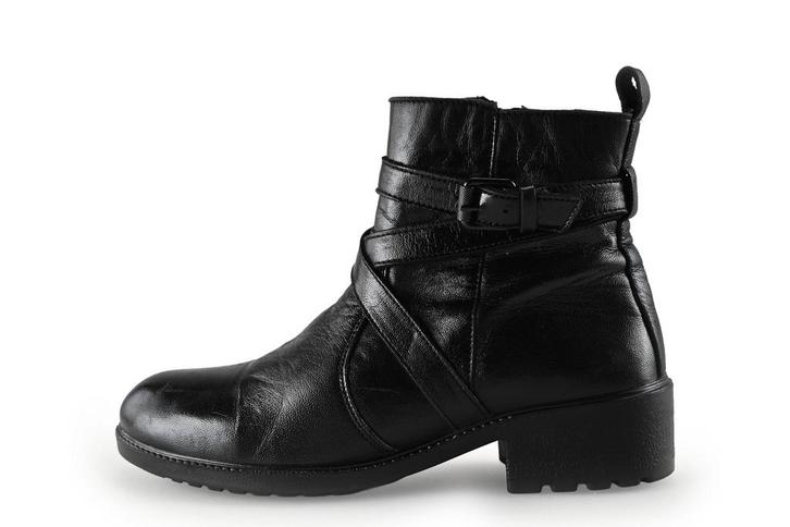 Nelson Biker boots in maat 38 Zwart | 20% korting, Kleding | Dames, Schoenen, Zwart, Gedragen, Overige typen, Verzenden