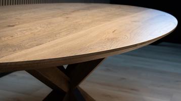 Tafel Ovaal Eikenhout  Matrix Hout  260x110 beschikbaar voor biedingen
