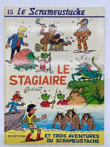 Le Scrameustache T15 + dédicace - C - 1 Album - EO - 1986, Livres