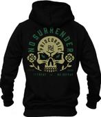 PRIDE or DIE Hoodie Vest NO SURRENDER Zwart, Verzenden, Vechtsport