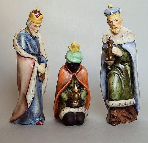 Goebel - Beeldje, Nativity tre Magi - 17 cm - Porselein, Antiek en Kunst, Curiosa en Brocante