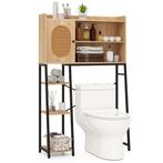 Tweedekans | Coast Toiletkast 89x29x139 cm Natuur –, Huis en Inrichting, Woonaccessoires | Spiegels, Ophalen of Verzenden, Nieuw