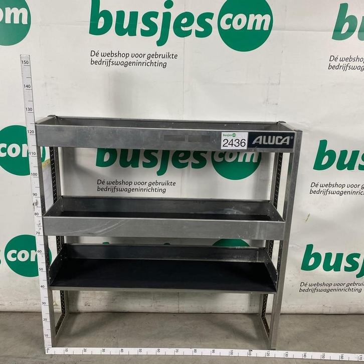 Aluca aluminium bedrijfswageninrichting gebruikt (nr 2436), Auto-onderdelen, Overige Auto-onderdelen, Gebruikt, Verzenden